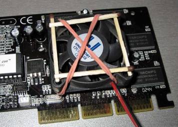 Охлаждение CPU видеокарты
